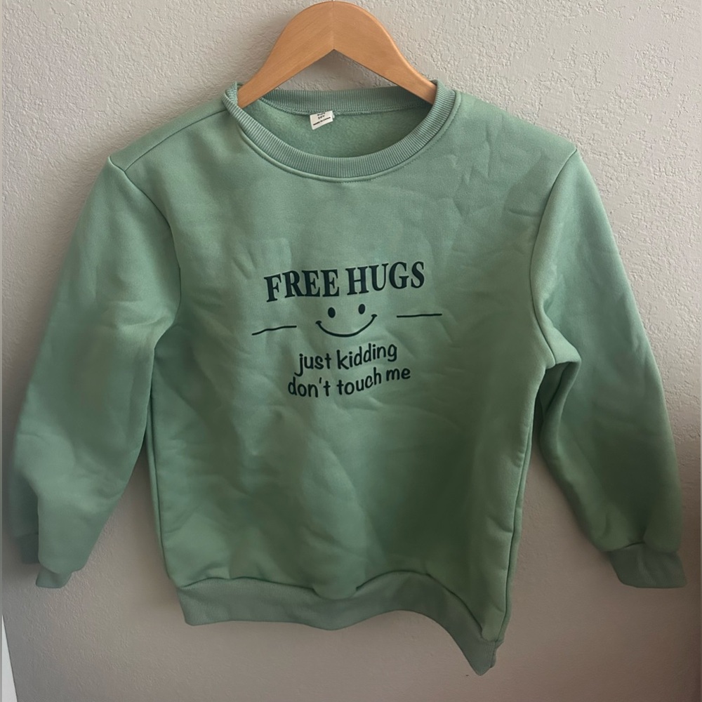 SHEIN Mint Green Knit Pullover